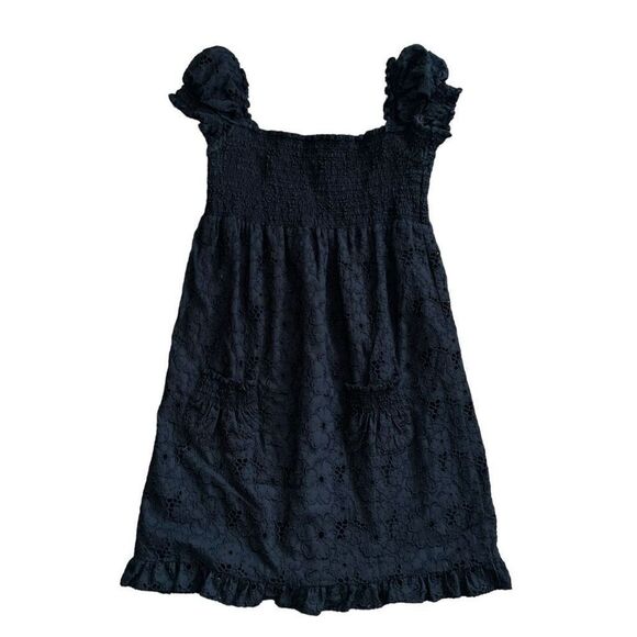 VINTAGE JUICY COUTURE Black Off The Shoulder Lace Dress Size 8 - Picture 1 of 10